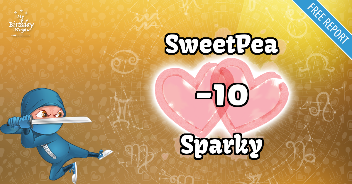 SweetPea and Sparky Love Match Score