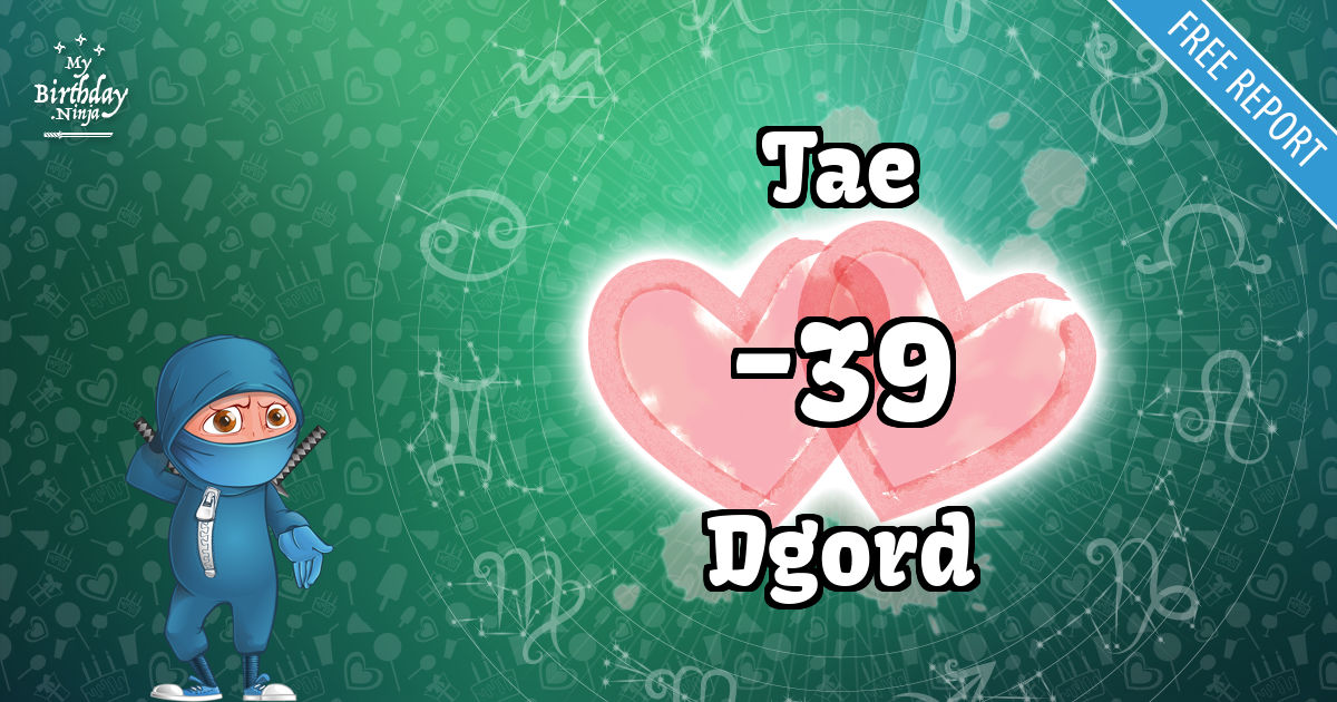 Tae and Dgord Love Match Score