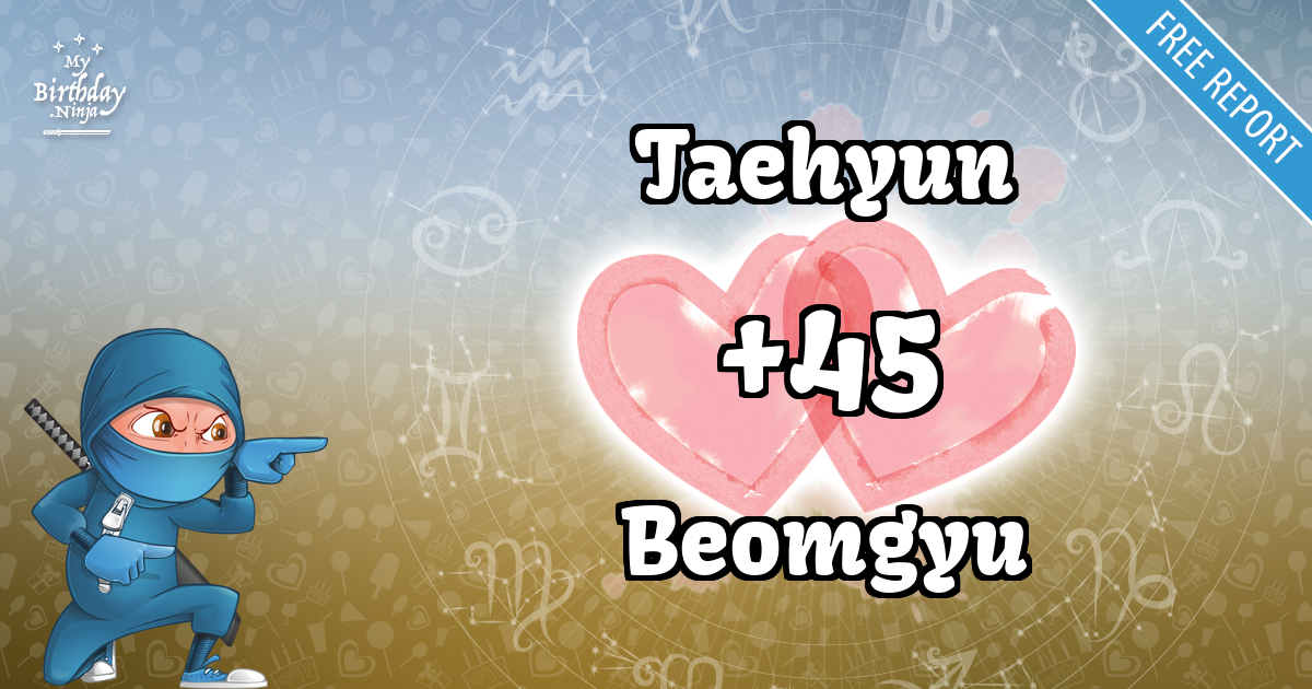 Taehyun and Beomgyu Love Match Score
