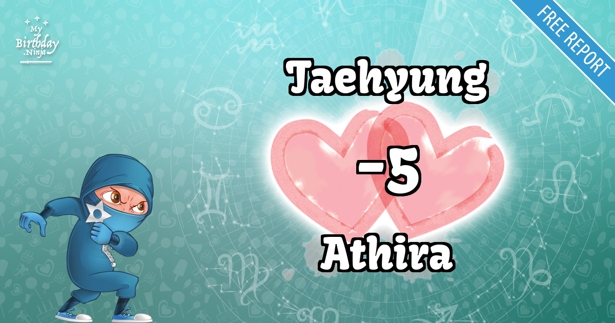 Taehyung and Athira Love Match Score