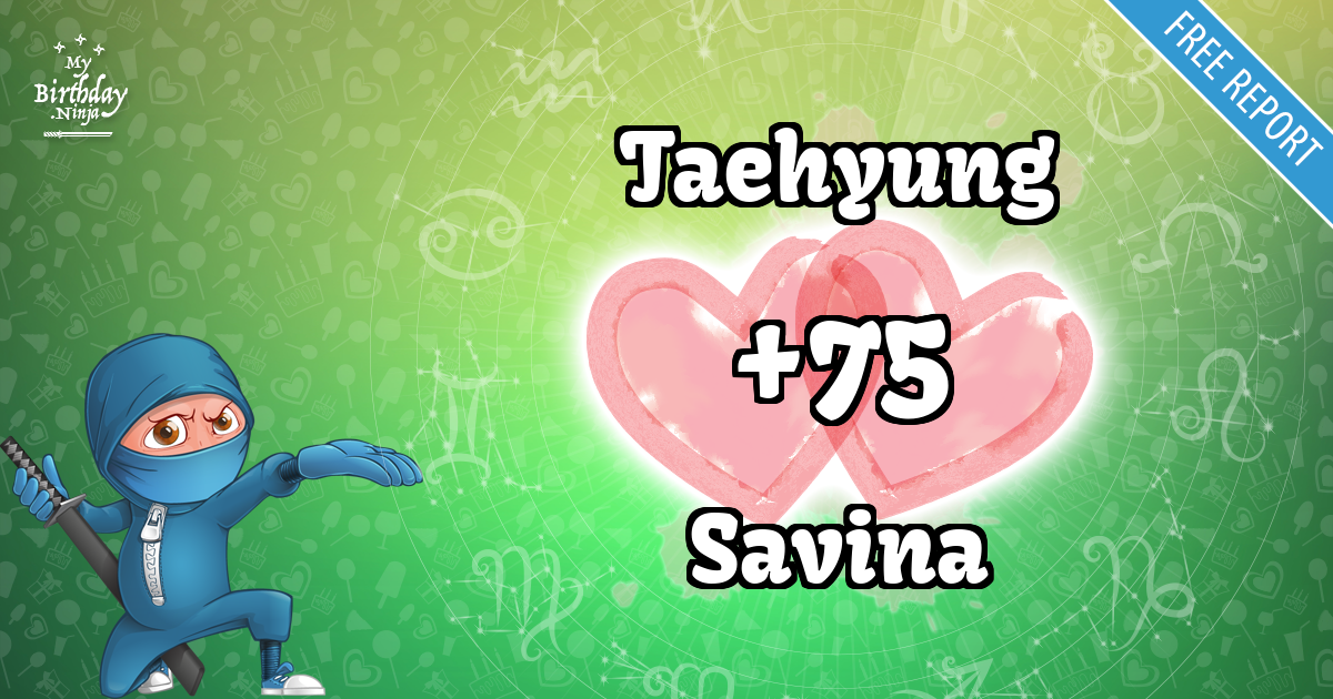 Taehyung and Savina Love Match Score