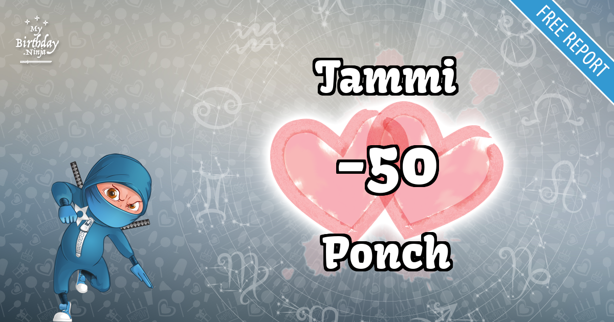 Tammi and Ponch Love Match Score