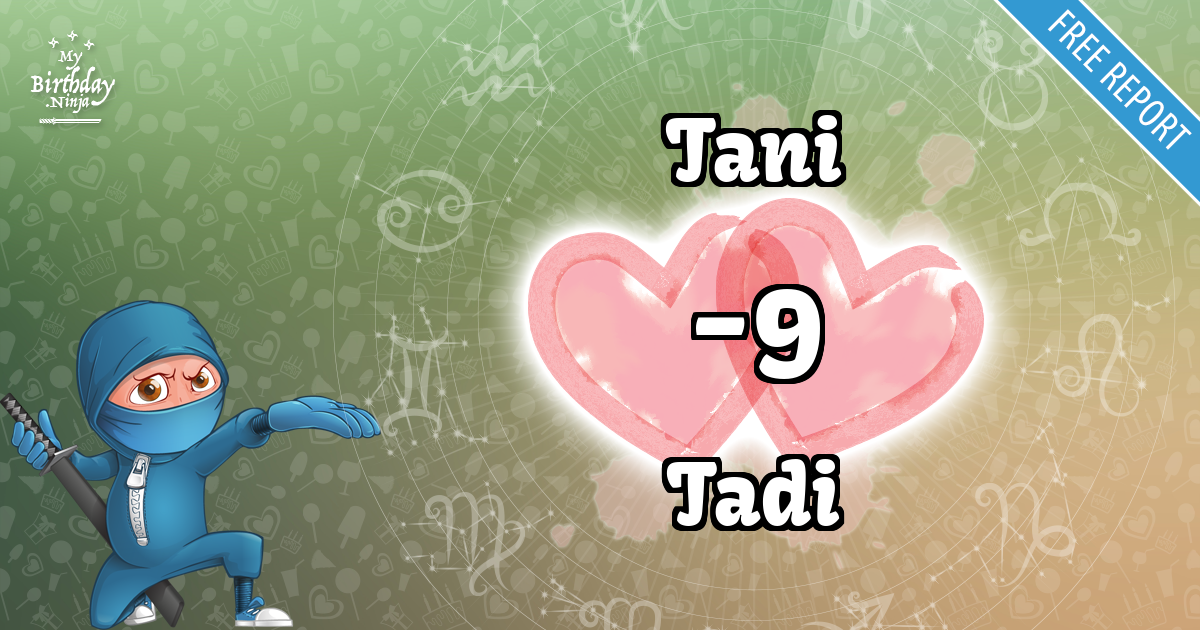 Tani and Tadi Love Match Score