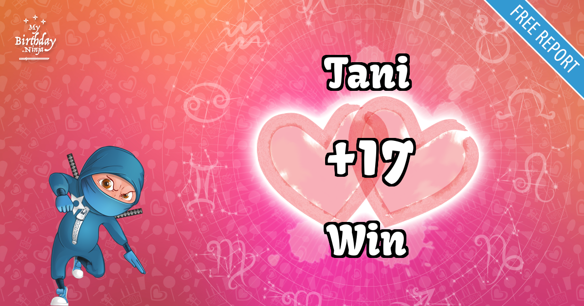 Tani and Win Love Match Score