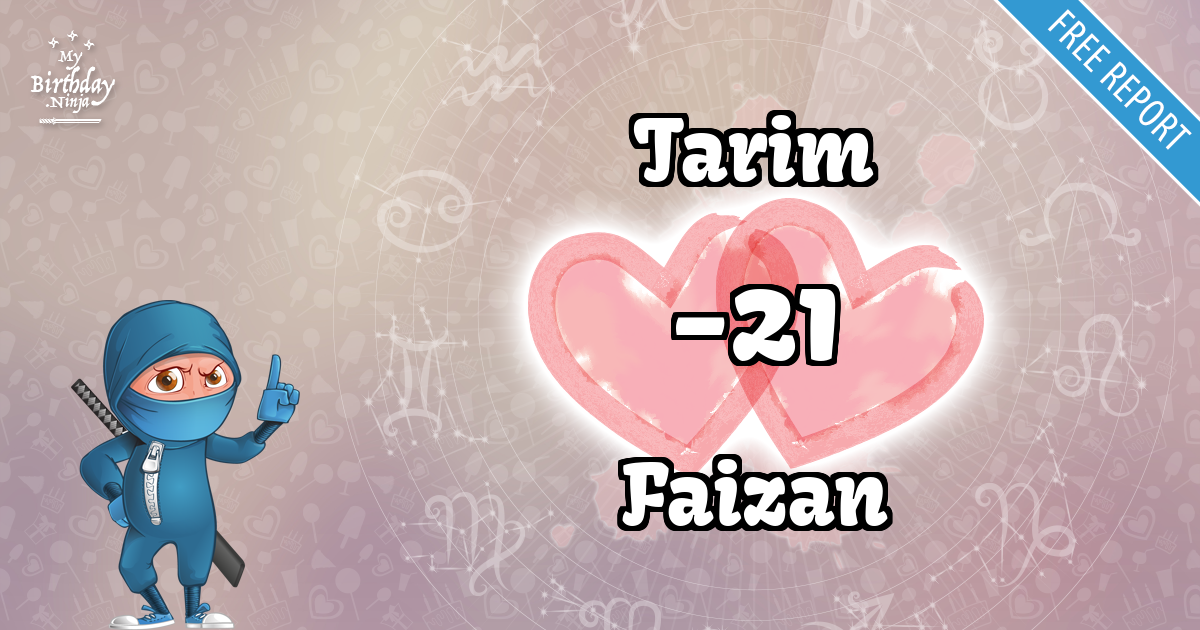 Tarim and Faizan Love Match Score