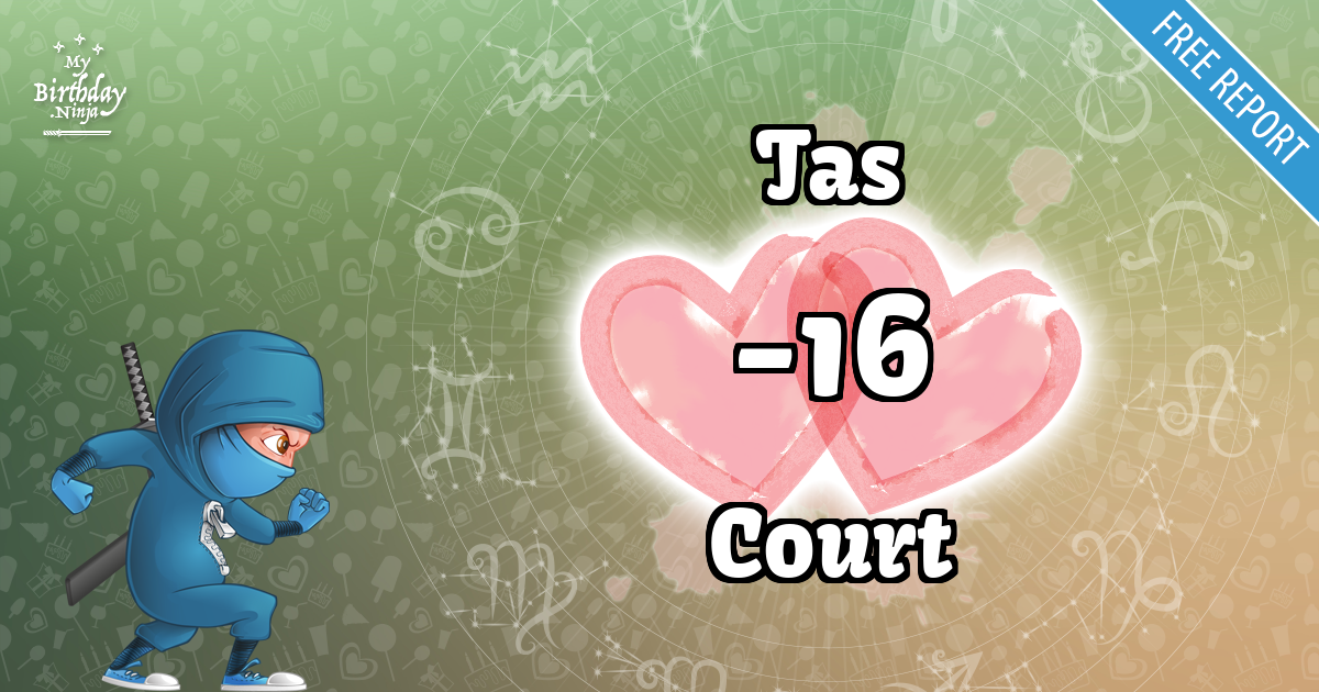 Tas and Court Love Match Score