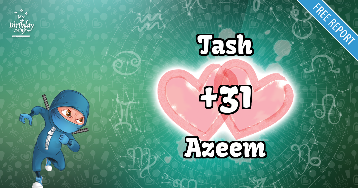 Tash and Azeem Love Match Score
