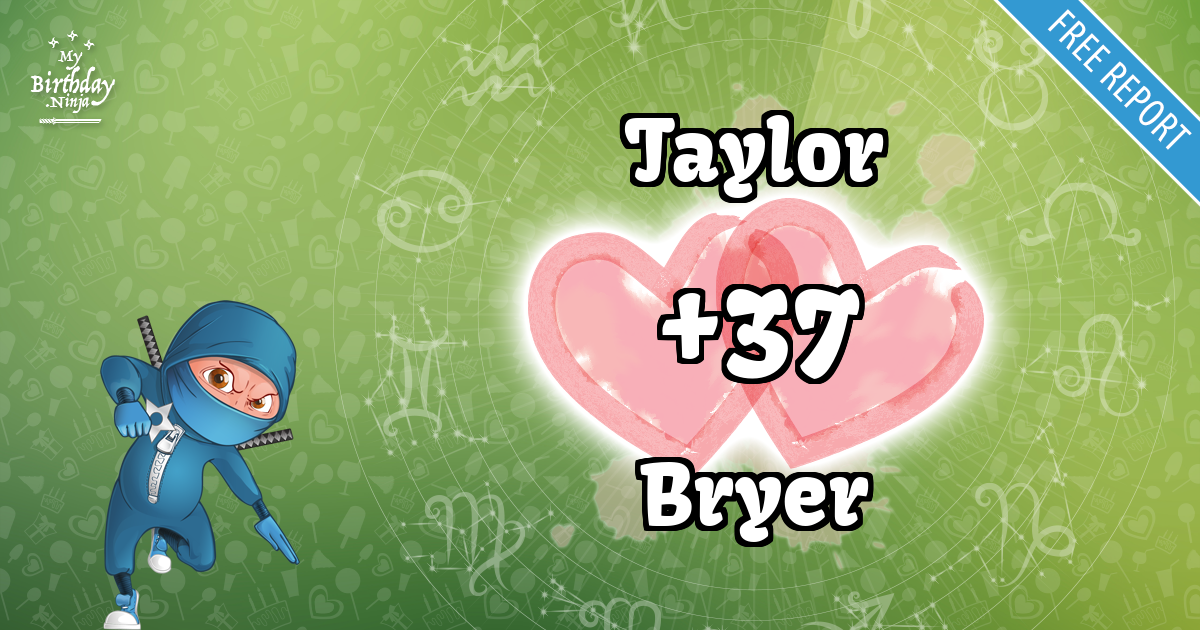 Taylor and Bryer Love Match Score