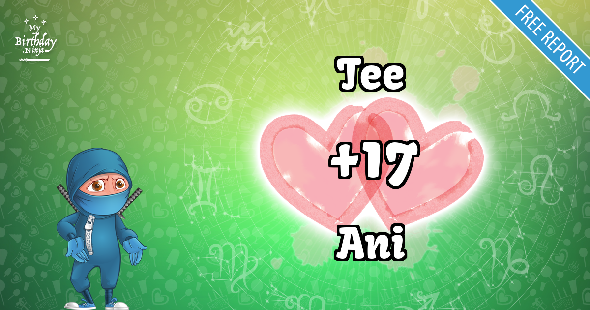 Tee and Ani Love Match Score