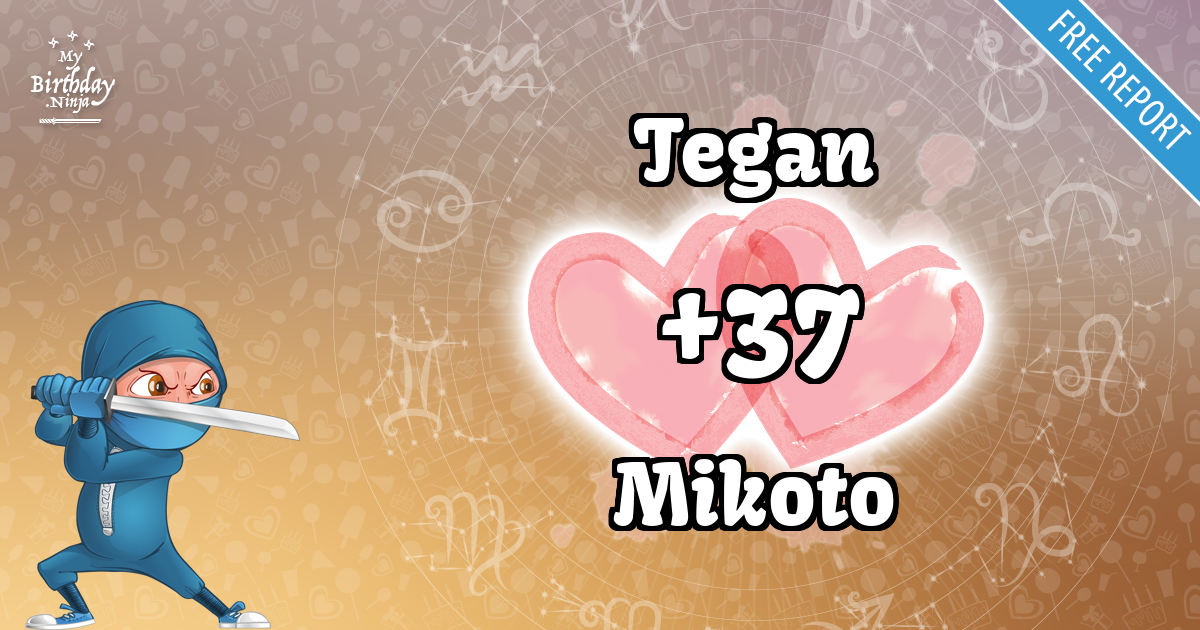 Tegan and Mikoto Love Match Score