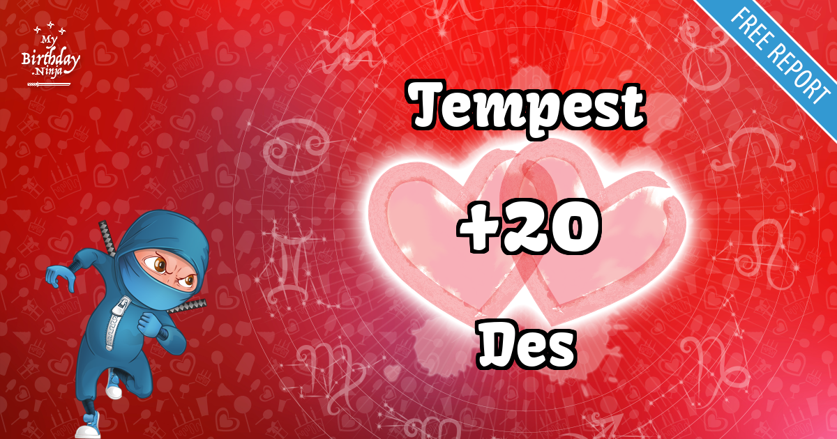 Tempest and Des Love Match Score