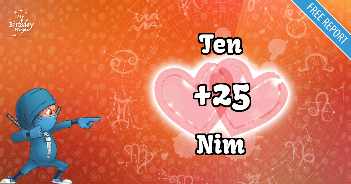 Ten and Nim Love Match Score