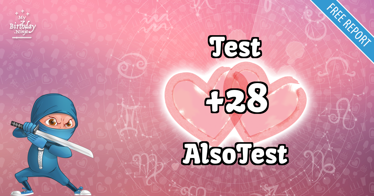 Test and AlsoTest Love Match Score