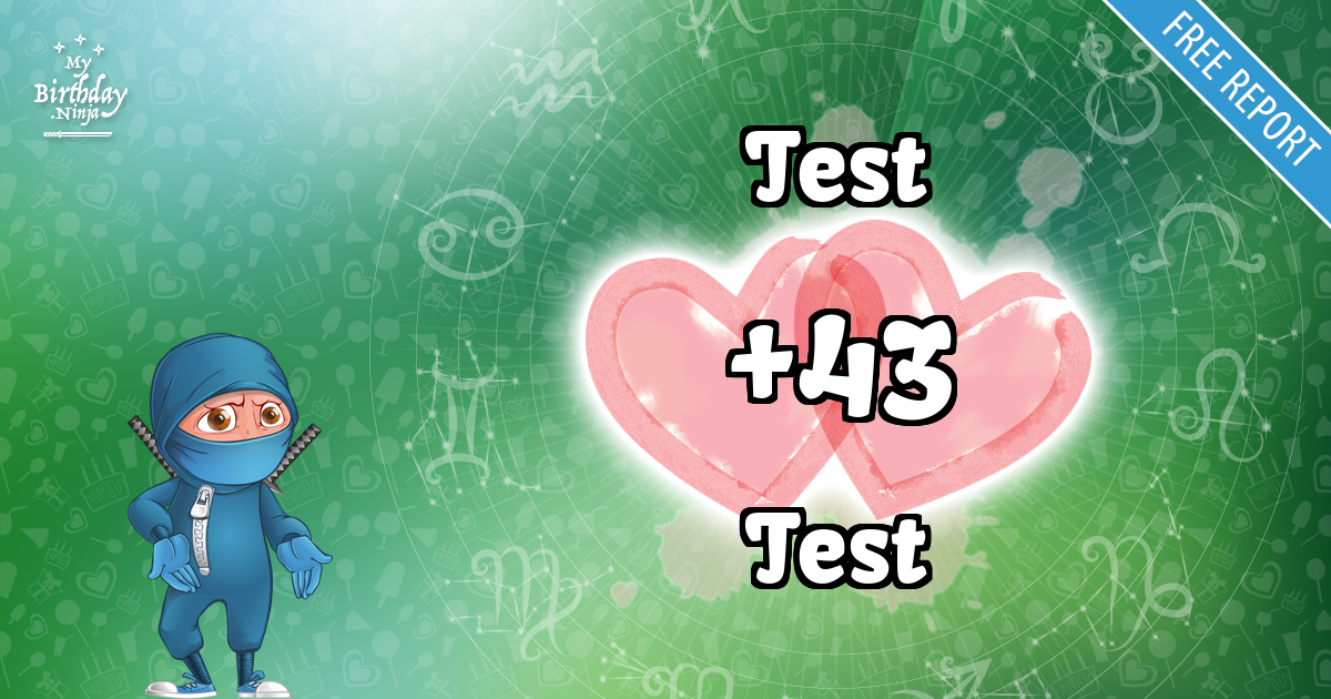 Test and Test Love Match Score