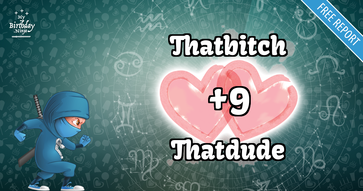 Thatbitch and Thatdude Love Match Score