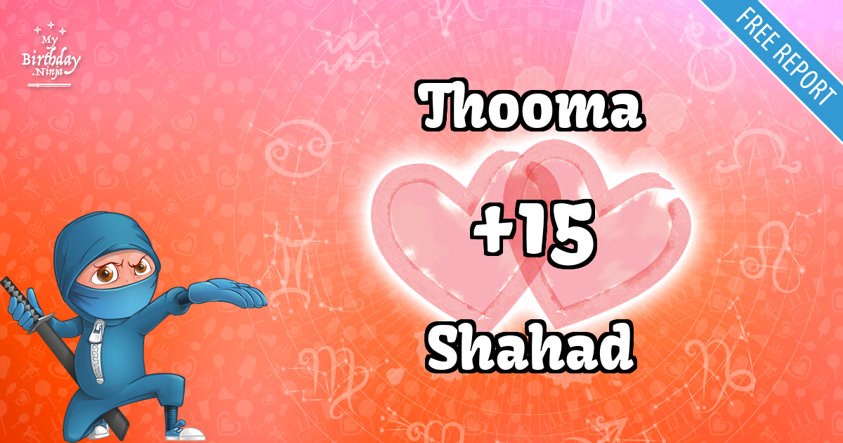 Thooma and Shahad Love Match Score