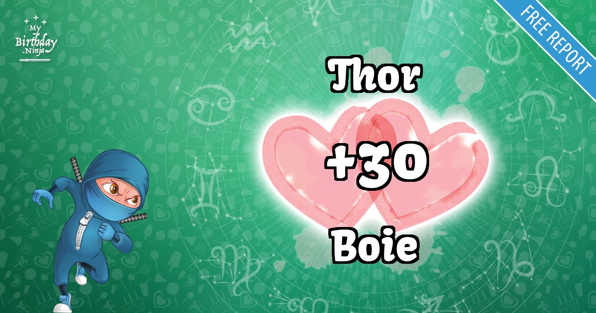 Thor and Boie Love Match Score