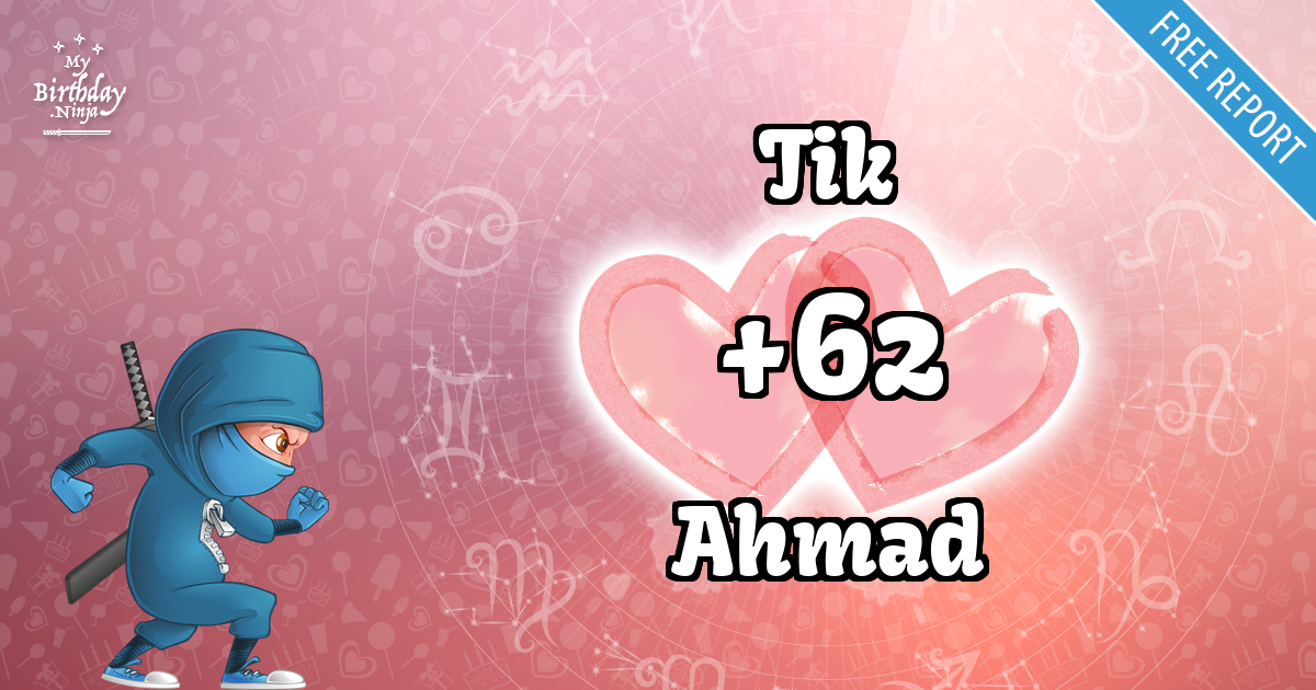 Tik and Ahmad Love Match Score