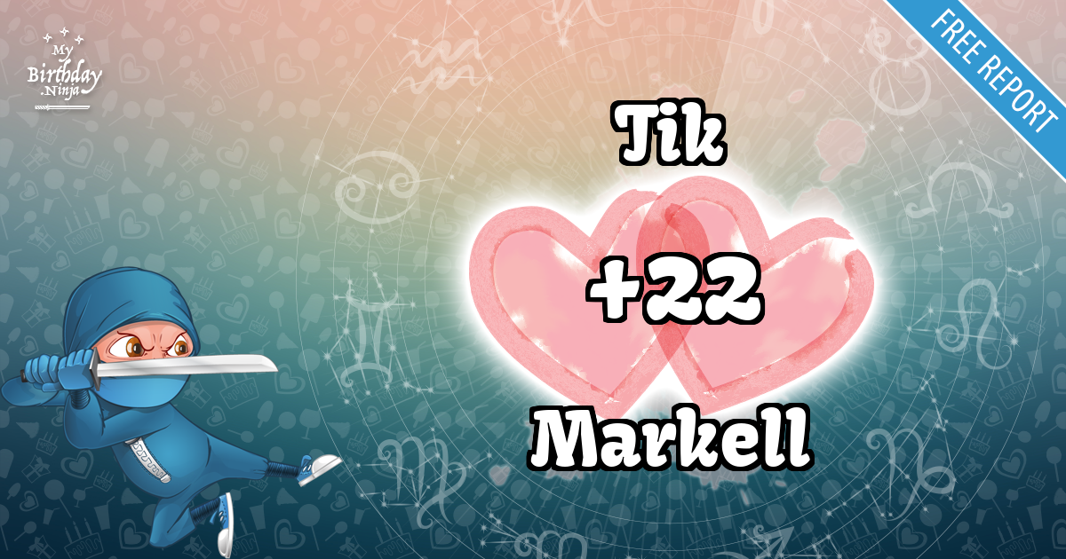 Tik and Markell Love Match Score
