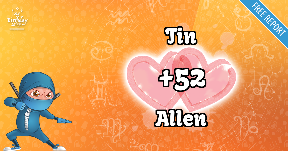 Tin and Allen Love Match Score