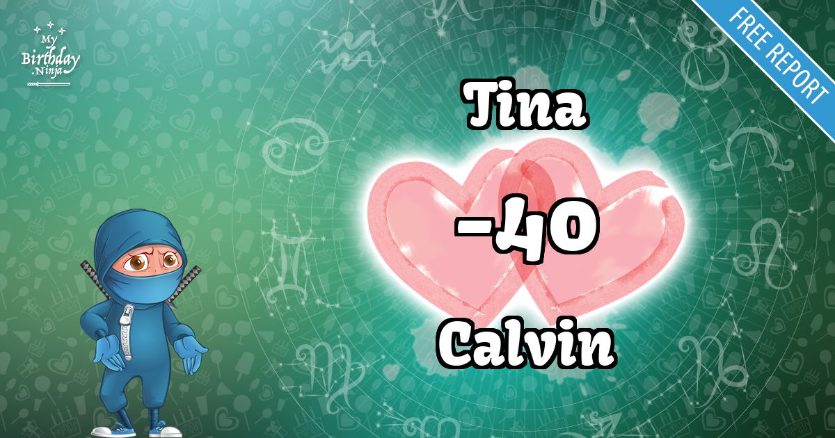 Tina and Calvin Love Match Score