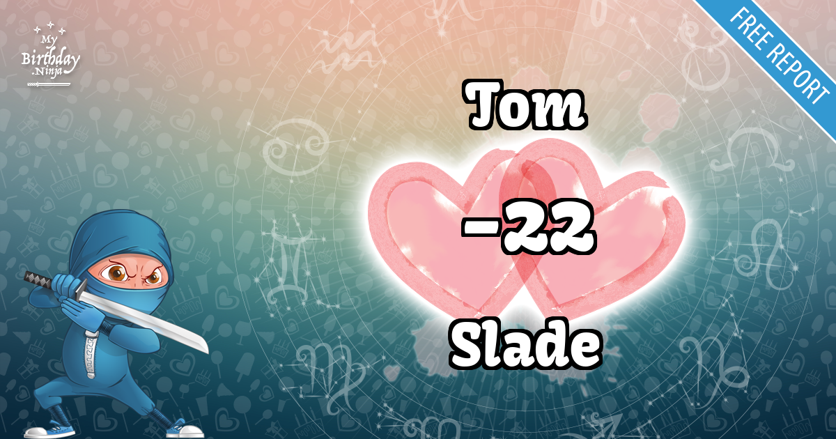 Tom and Slade Love Match Score