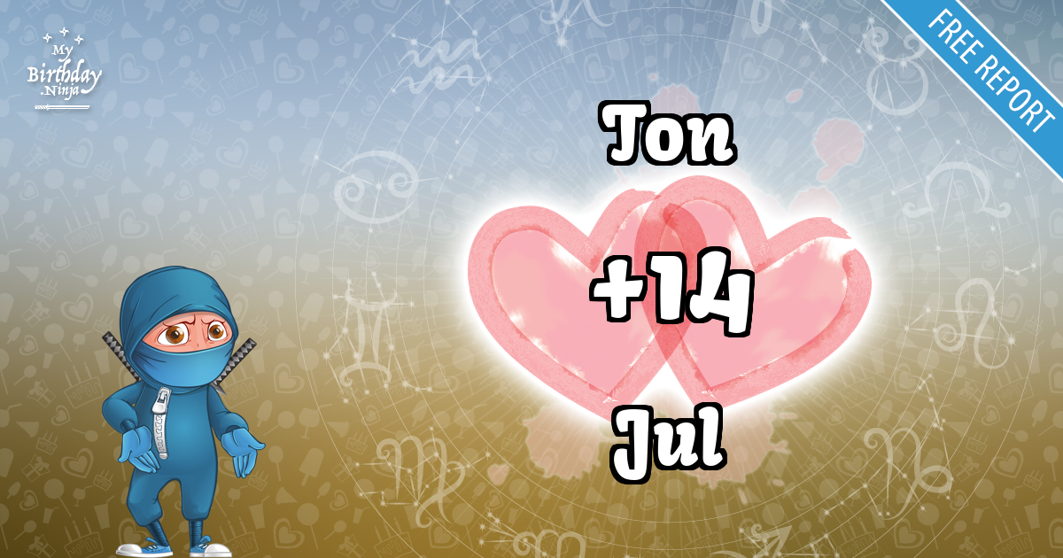 Ton and Jul Love Match Score