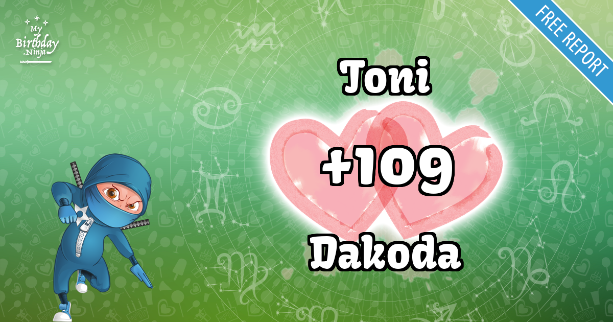 Toni and Dakoda Love Match Score
