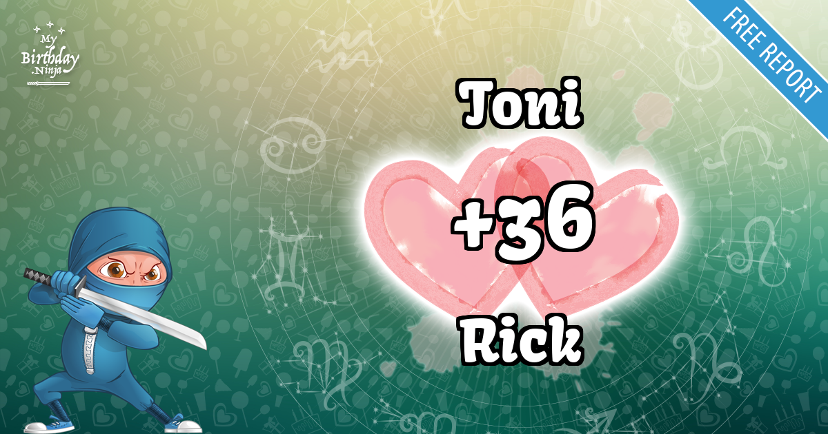 Toni and Rick Love Match Score