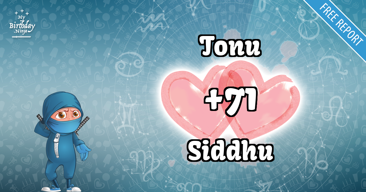 Tonu and Siddhu Love Match Score
