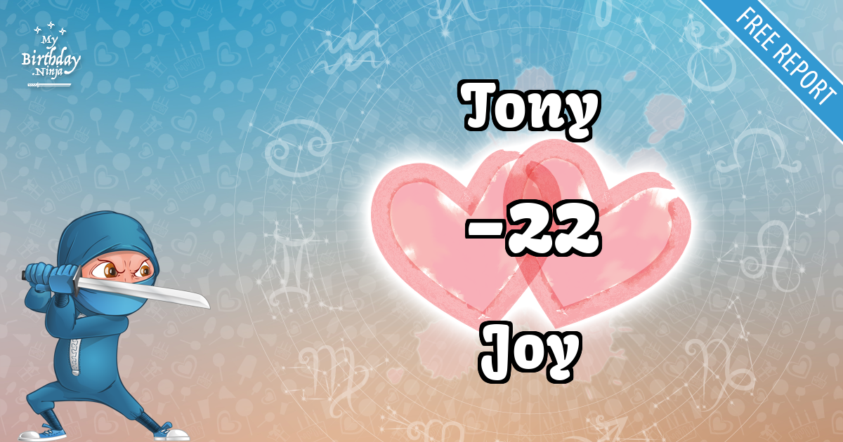 Tony and Joy Love Match Score