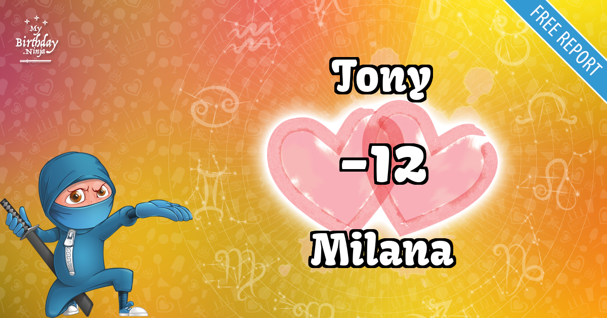 Tony and Milana Love Match Score