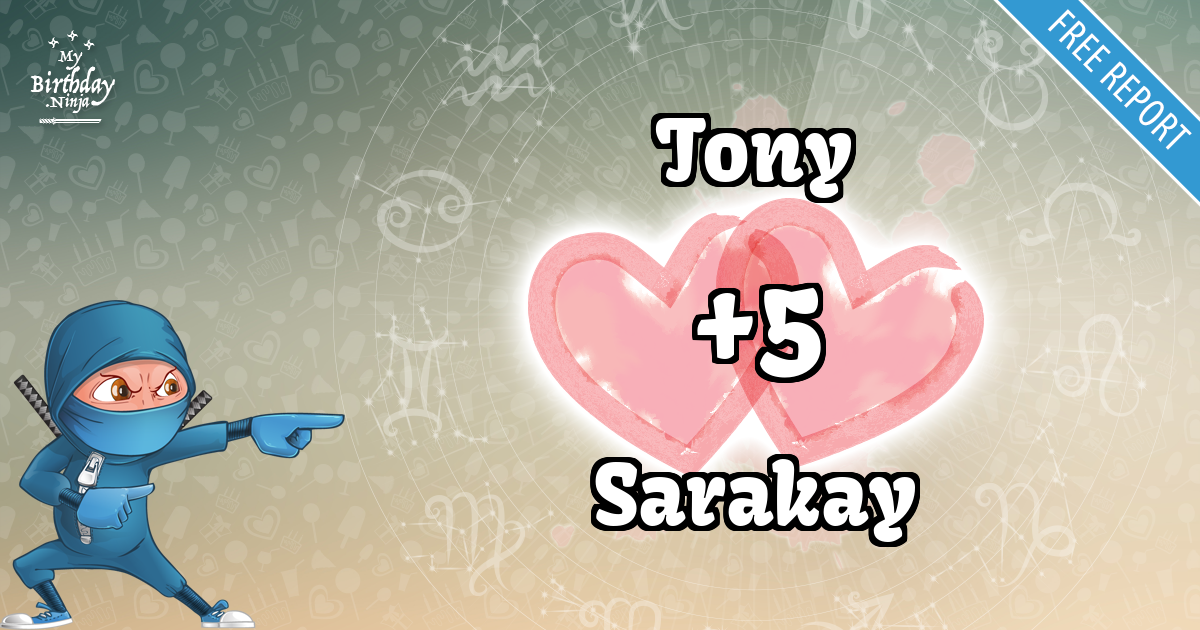 Tony and Sarakay Love Match Score