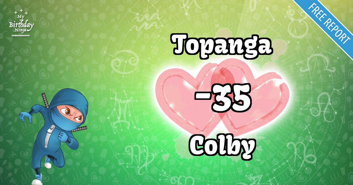 Topanga and Colby Love Match Score