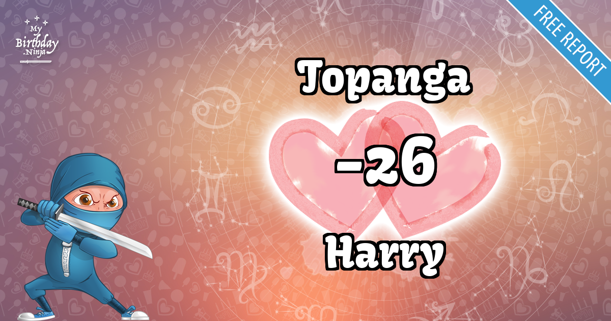 Topanga and Harry Love Match Score