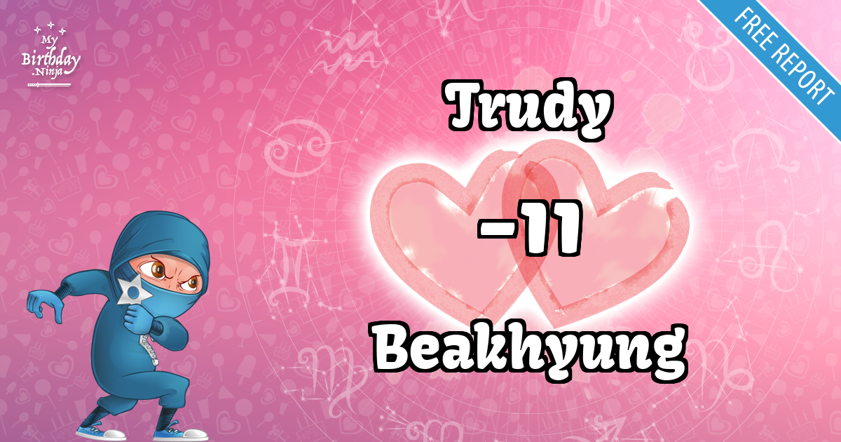 Trudy and Beakhyung Love Match Score