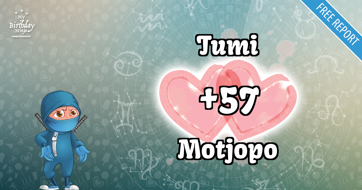 Tumi and Motjopo Love Match Score
