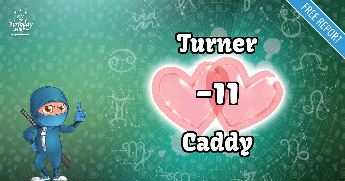 Turner and Caddy Love Match Score