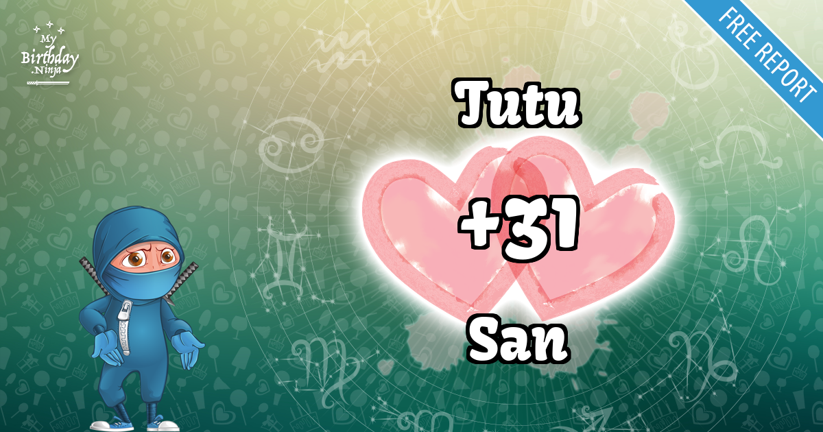 Tutu and San Love Match Score