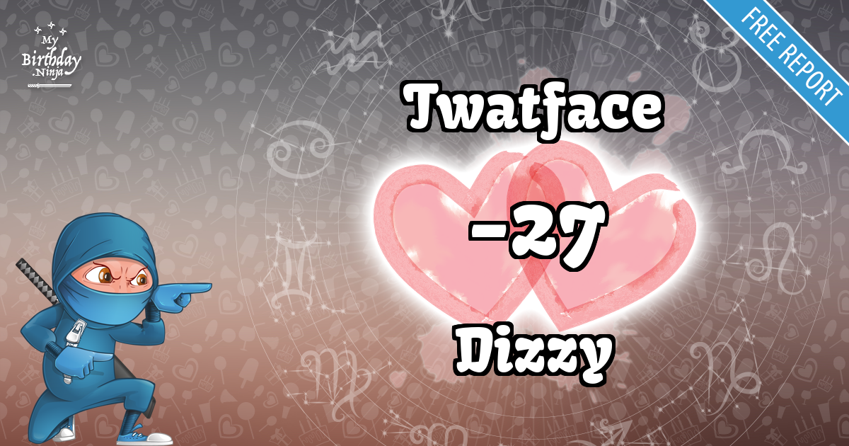 Twatface and Dizzy Love Match Score