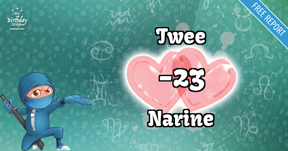 Twee and Narine Love Match Score