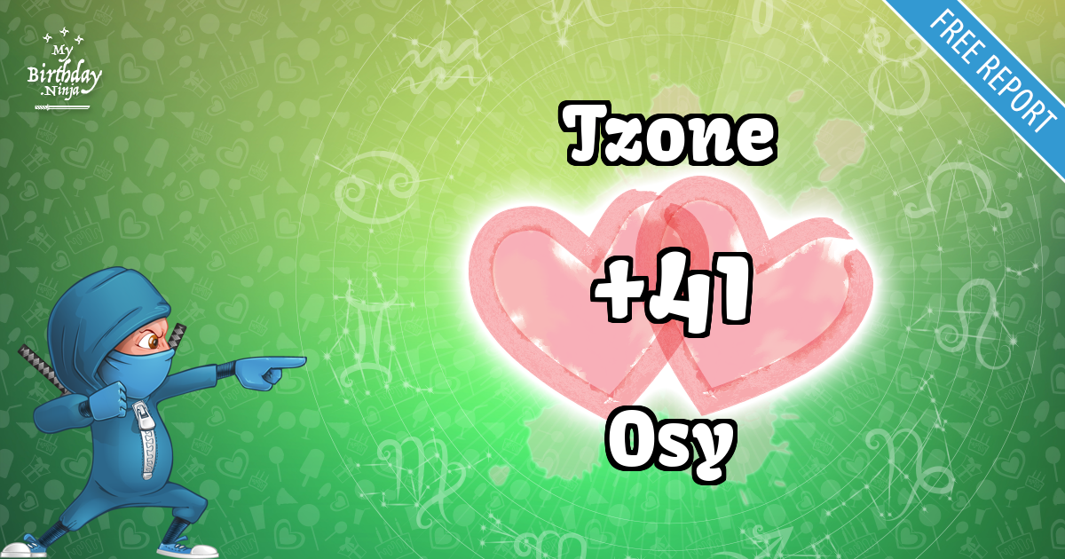 Tzone and Osy Love Match Score