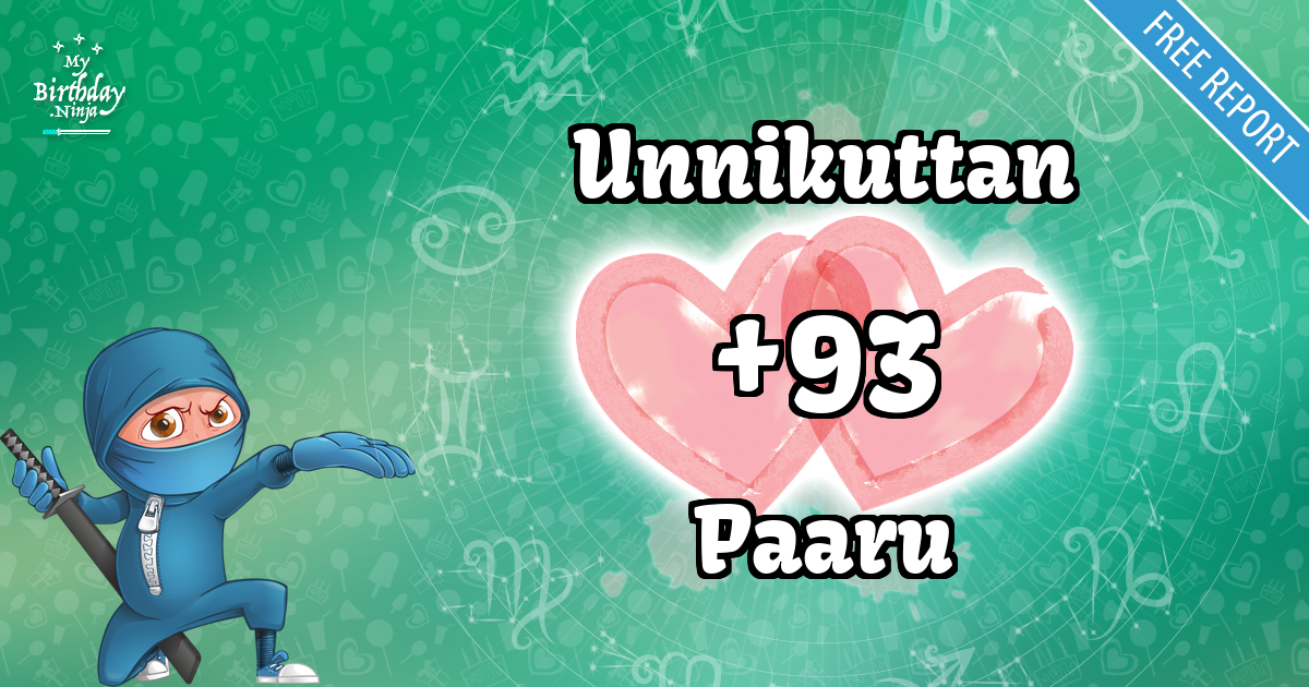 Unnikuttan and Paaru Love Match Score