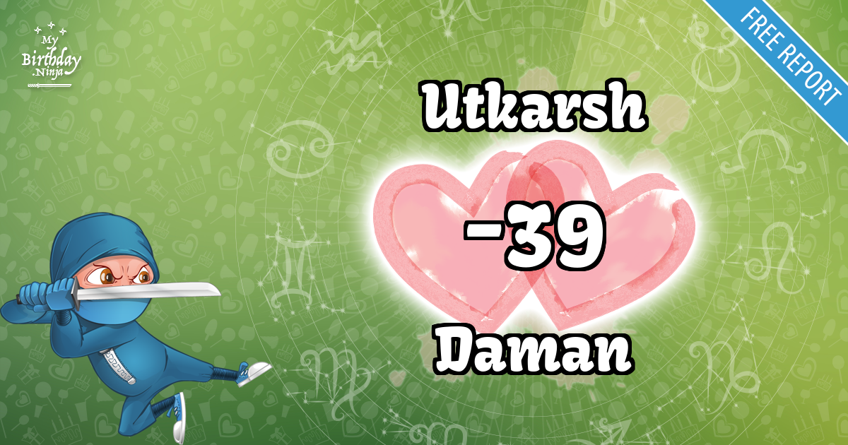 Utkarsh and Daman Love Match Score