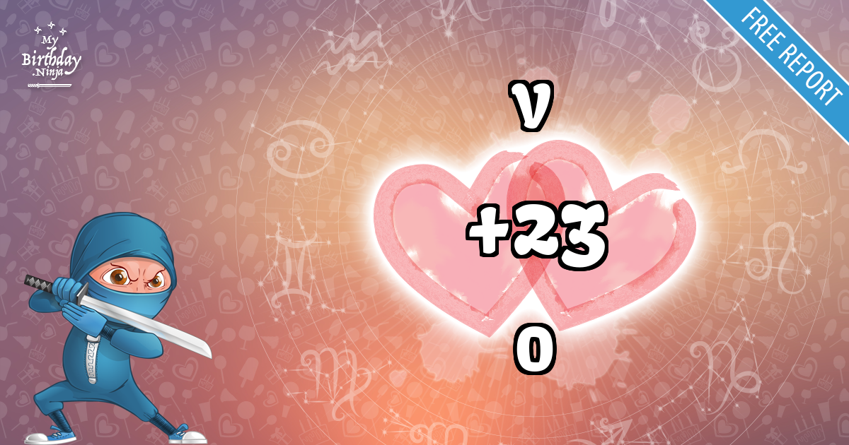 V and O Love Match Score