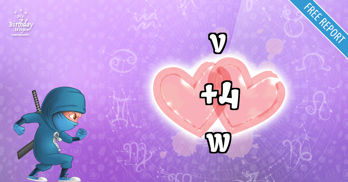 V and W Love Match Score