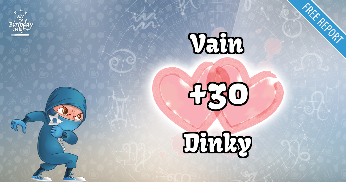 Vain and Dinky Love Match Score