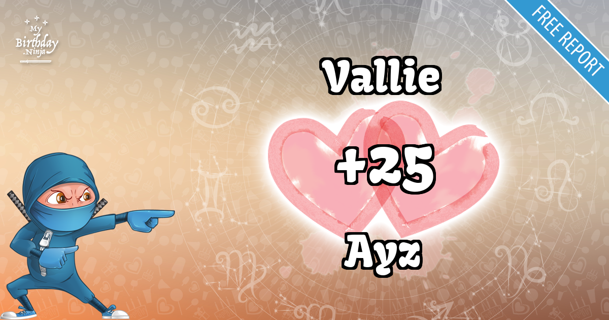Vallie and Ayz Love Match Score