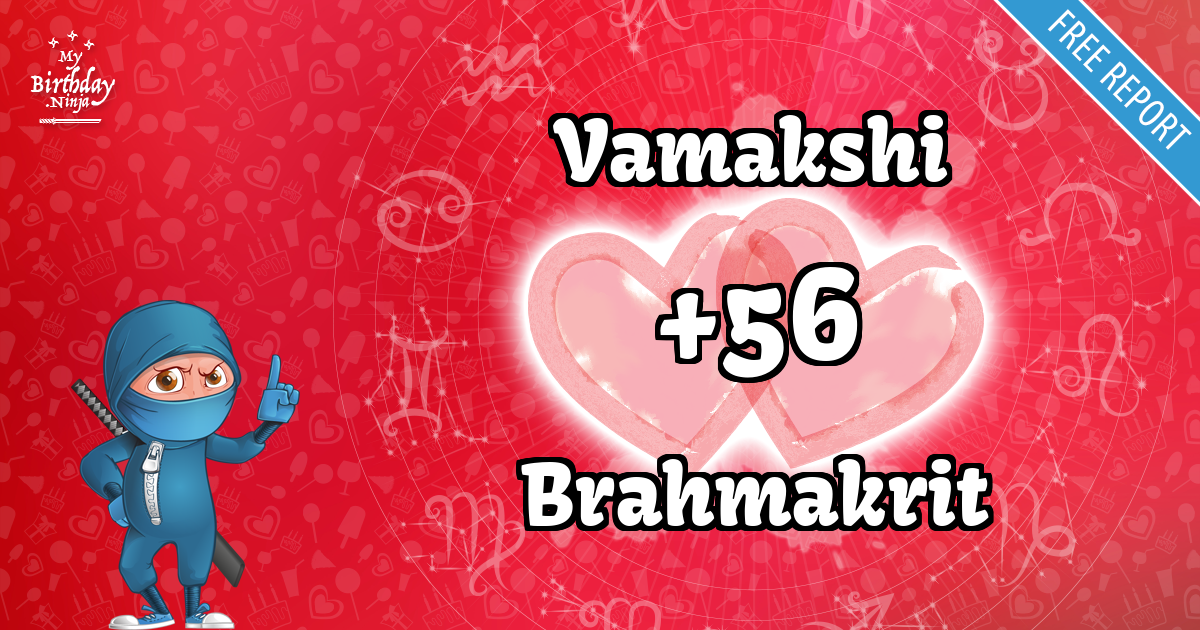 Vamakshi and Brahmakrit Love Match Score