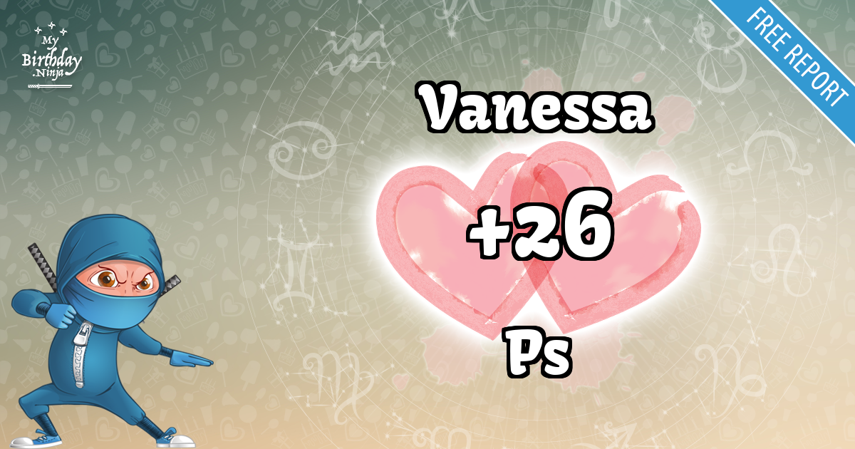 Vanessa and Ps Love Match Score